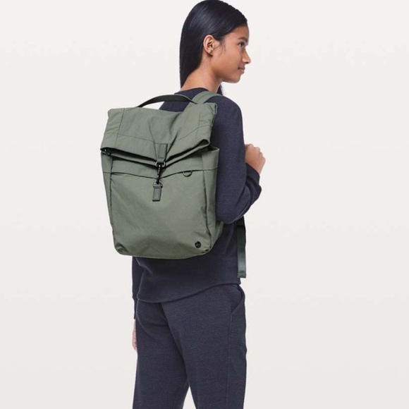 Lululemon Olive Cross Paths Rucksack *14L backpack - Picture 3 of 15